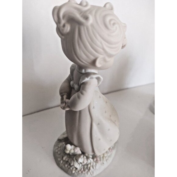 Samuel Butcher Precious Moments Enesco 1986 Figurine "Autumn's Praise" - Picture 5 of 10